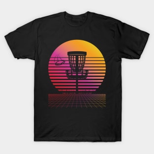 Retro Disc Golf Vintage Flying Disc Golf Lovers Golfer T-Shirt